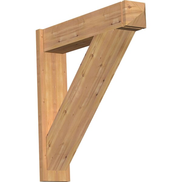 Ekena Millwork Traditional Arts & Crafts Smooth Outlooker, Western Red Cedar, 7 1/2"W x 36"D x 36"H OUT08X36X36TRA03SWR - main